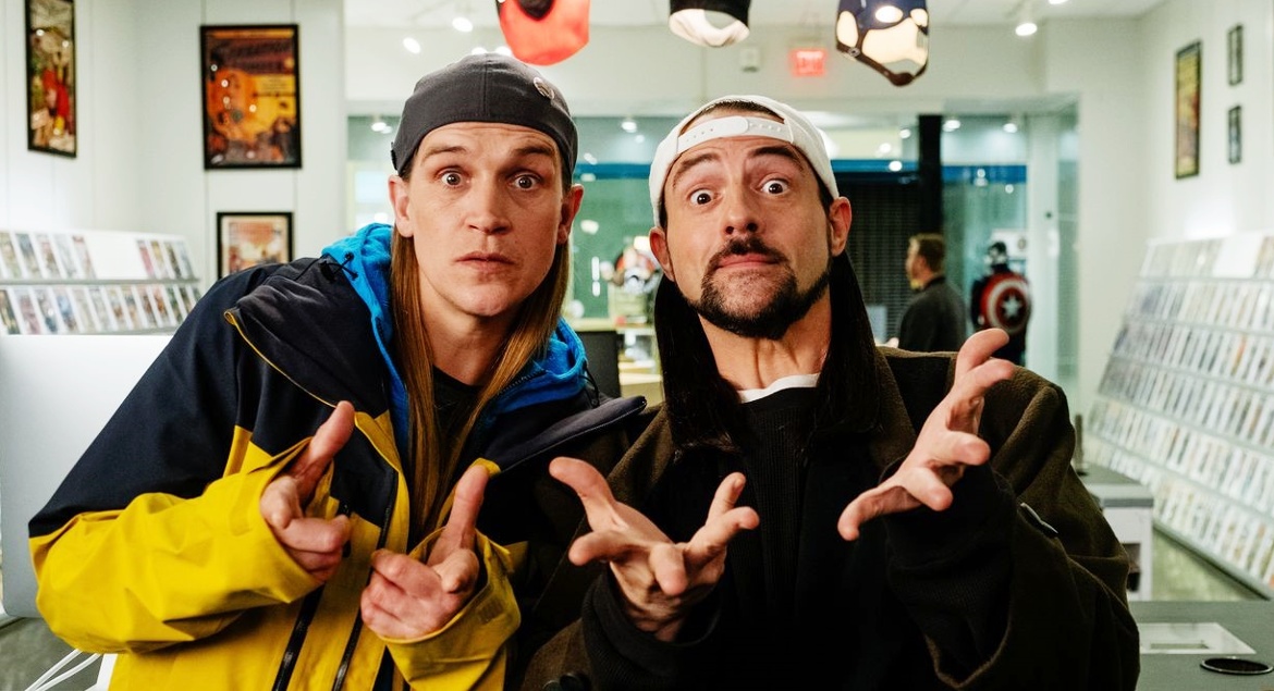 Kevin Smith and Jason Mewes from Clerks